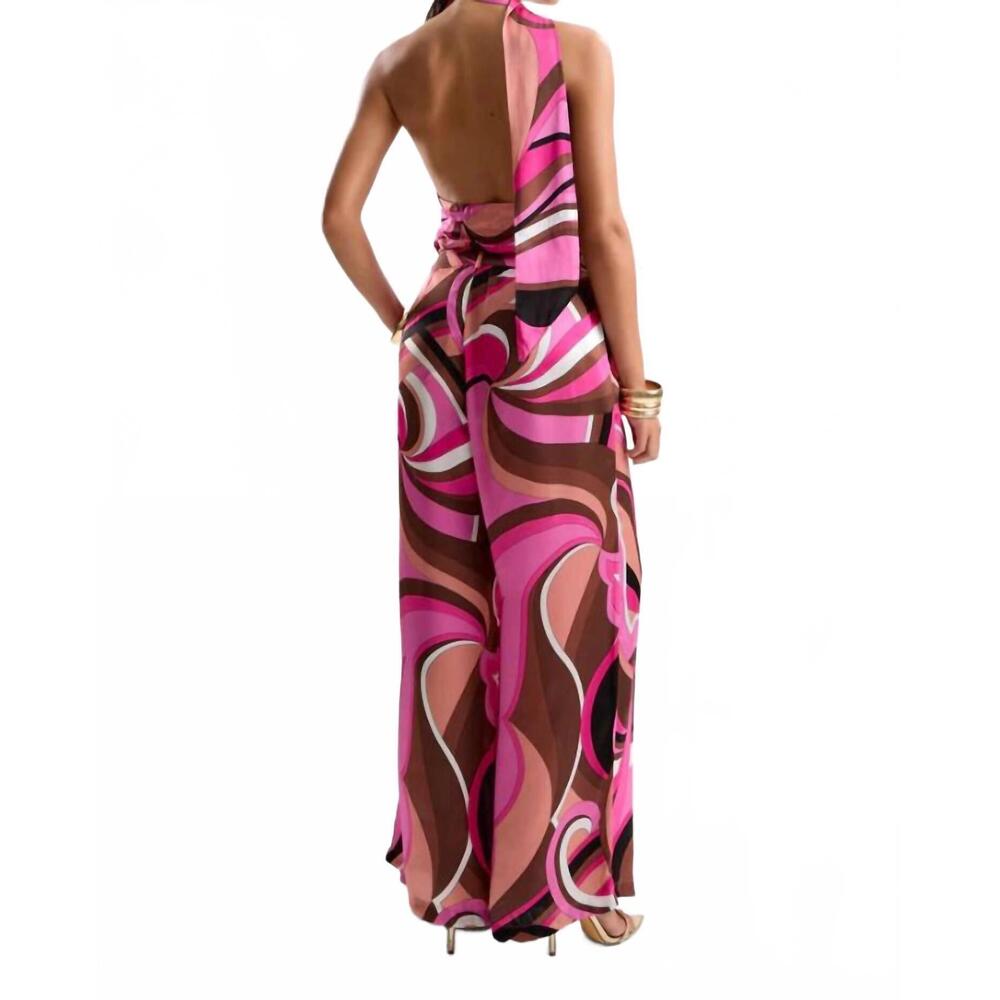NEW CIN CIN palace wide-leg pants in dolce pink - Picture 3 of 3